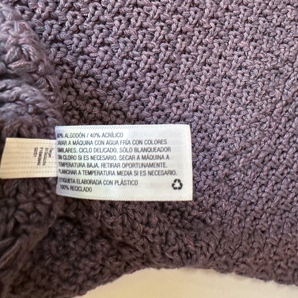 Universal Thread Knit Purple Sweater (Size L) - Picture 6 of 8